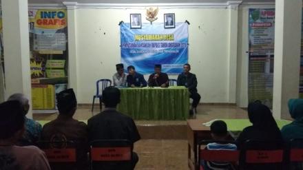 Musyawarah Desa Duren Kecamatan Tugu Kabupaten Trenggalek 2018